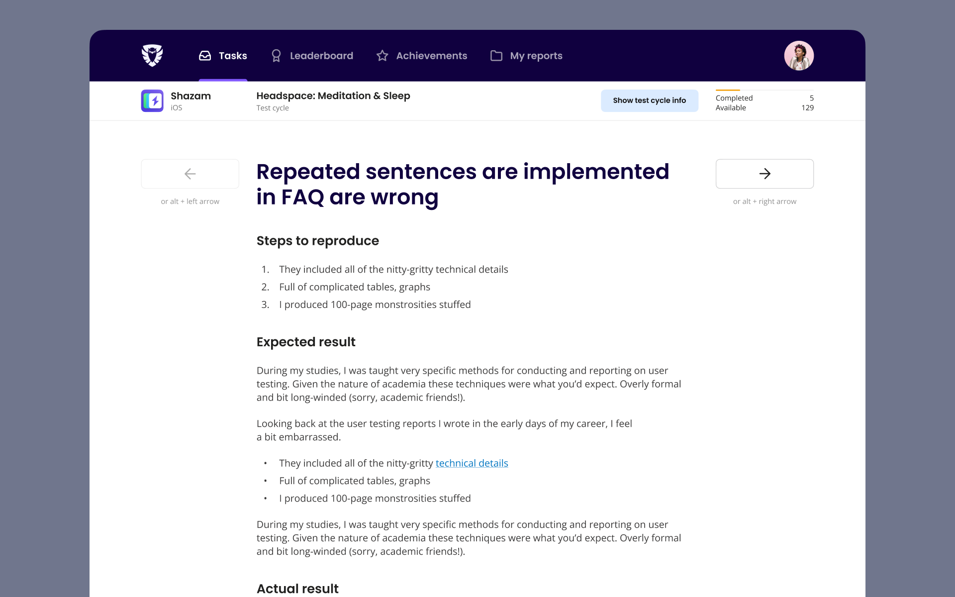 BughunterValidation