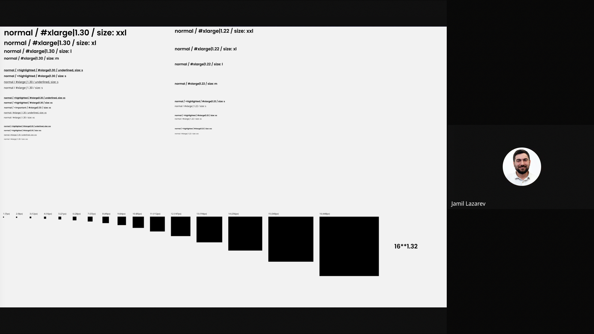 TrainingTypography